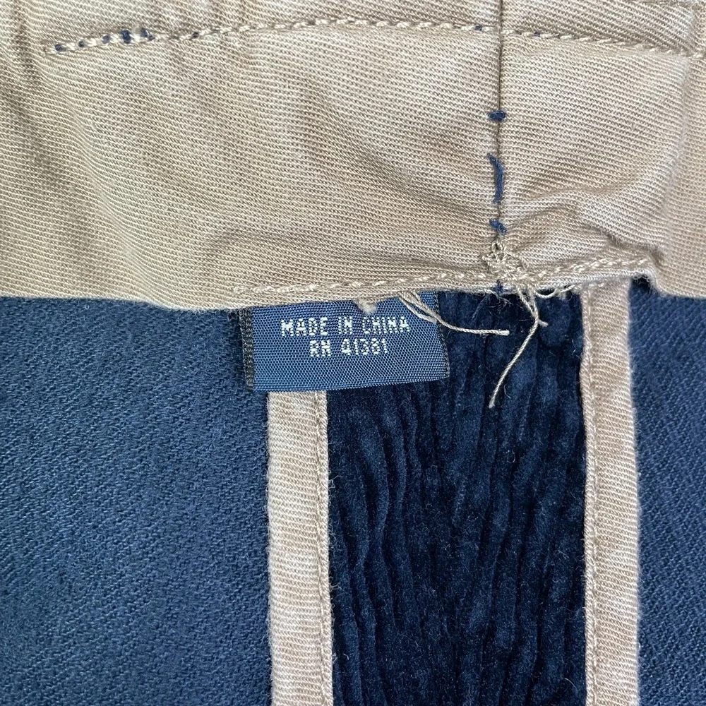 VTG Polo Ralph Lauren Pants Mens 38x30 Blue Corduroy Preston Pant Cotton Casual - Picture 3 of 15